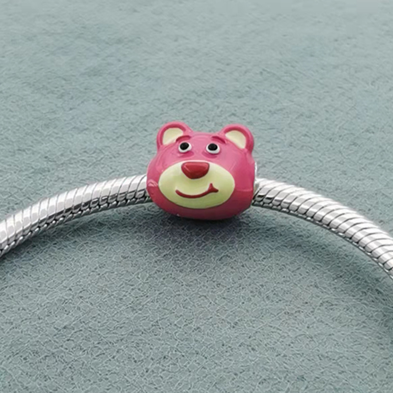 Charm gấu dâu hot -  Lotso Bears and Strawberry Disney