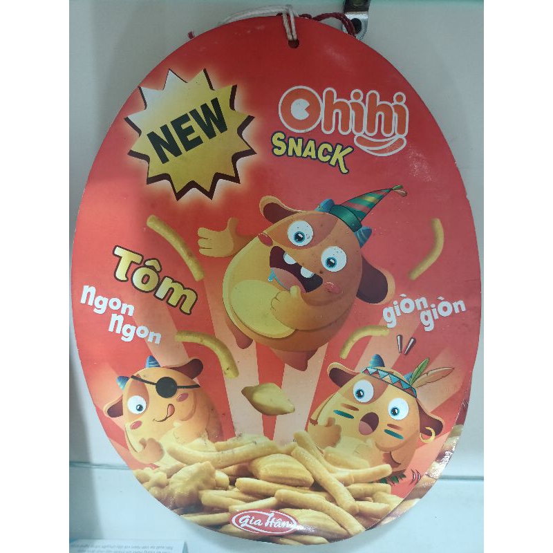 Combo bịch 30 gói  Snack Ohihi/ bim bim que tuổi thơ