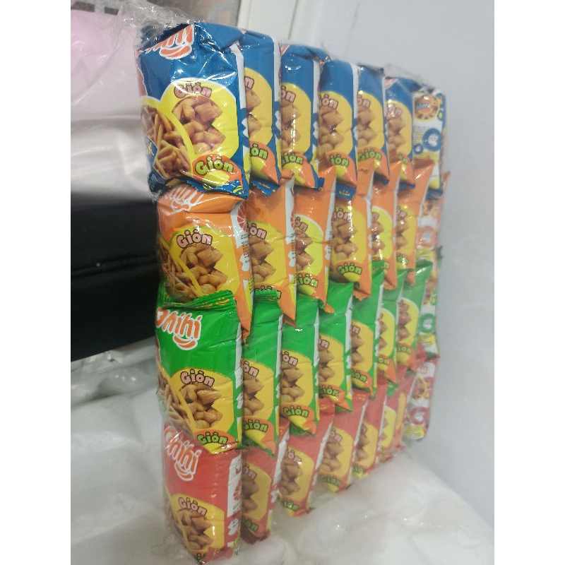 Combo bịch 30 gói  Snack Ohihi/ bim bim que tuổi thơ