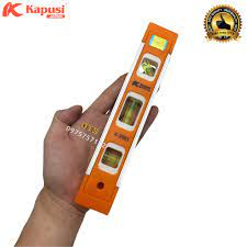 Thước Cân Thủy Nivo Mini Có Nam Châm 23mm Nhật Kapusi – Li Vô Từ Tính Dễ Thao Tác Cân Bằng