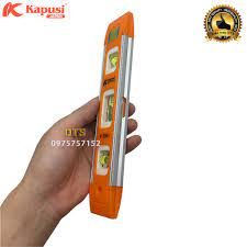 Thước Cân Thủy Nivo Mini Có Nam Châm 23mm Nhật Kapusi – Li Vô Từ Tính Dễ Thao Tác Cân Bằng