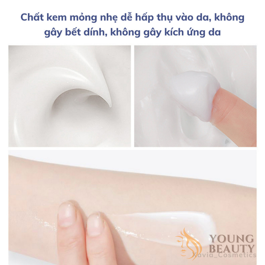 Kem chống nắng 3W Clinic Intensive UV Sunblock Cream SPF 50 PA+++ (70 ml) giúp dưỡng ẩm và bảo vệ da - YOUNG BEAUTY