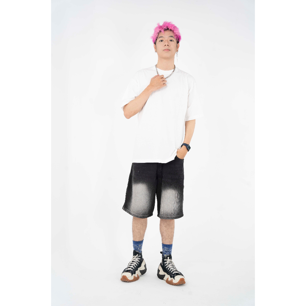 Áo thun trơn unisex oversize Local Brand Circus 100% Cotton - Mã Basic B00