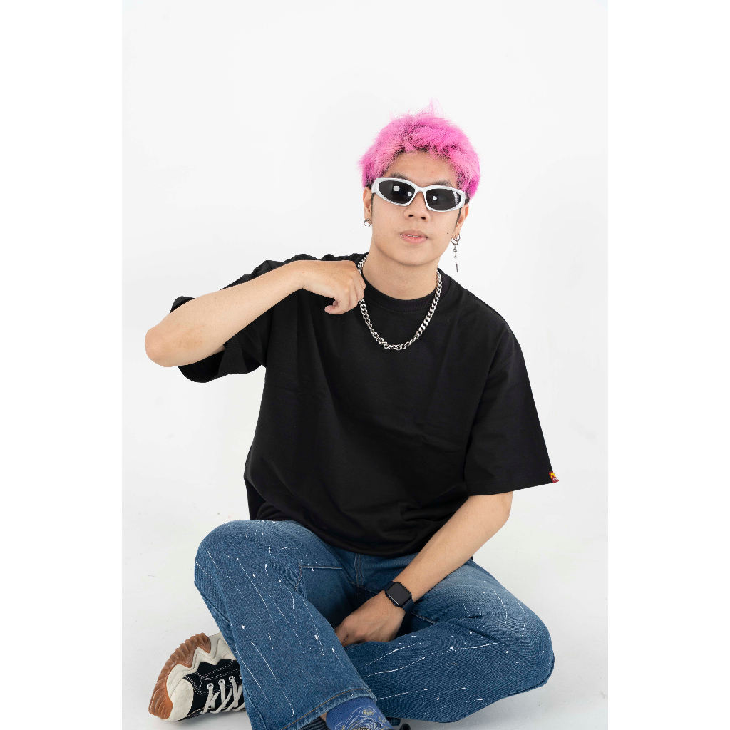 Áo thun trơn unisex oversize Local Brand Circus 100% Cotton - Mã Basic B00