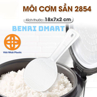 Muôi xới cơm đầu nhám chống dính nhựa việt nhật cao cấp, muôi cơm chịu nhiệt 2854