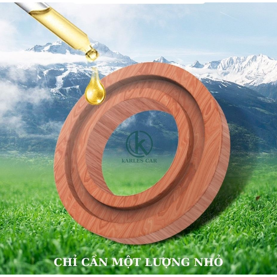 Nước hoa khử mùi hôi xe hơi, kháng khuẩn xe ô tô hương Hoa Và Cologne 5ml