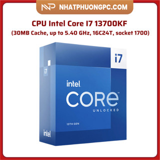 Cpu intel core i7-13700kf - socket intel lga 1700