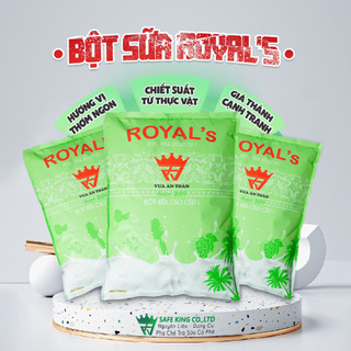 Bột béo, bột kem béo thực vật, bột sữa royal's cao cấp 5kg pha tất cả các loại trà sữa plct