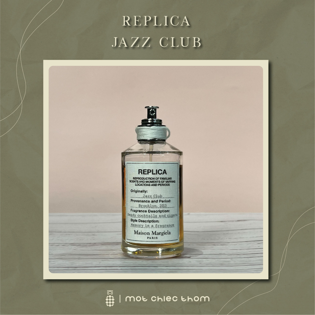 Nước hoa chiết chính hãng nam 10ml Replica Jazz Club