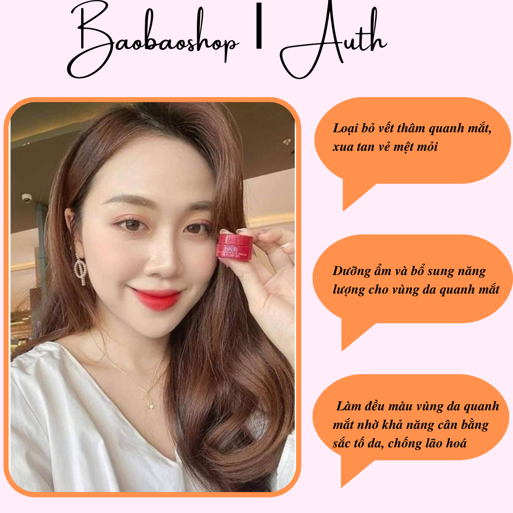 Kem Mắt SKII mini 2.5gr và 15gr Mẫu Mới 2021 SK2 Skin Power Eye Cream
