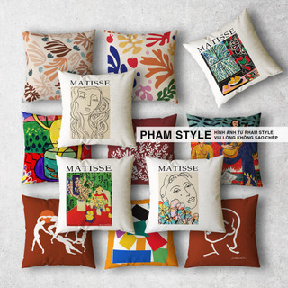 Vỏ gối trang trí sofa henri matisse