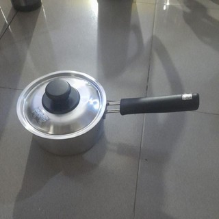 Quánh inox nội địa nhật, size 14-16 sử dụng bếp từ , bếp ga , hồng ngoại. Hàng nhật bãi qua sử dụng