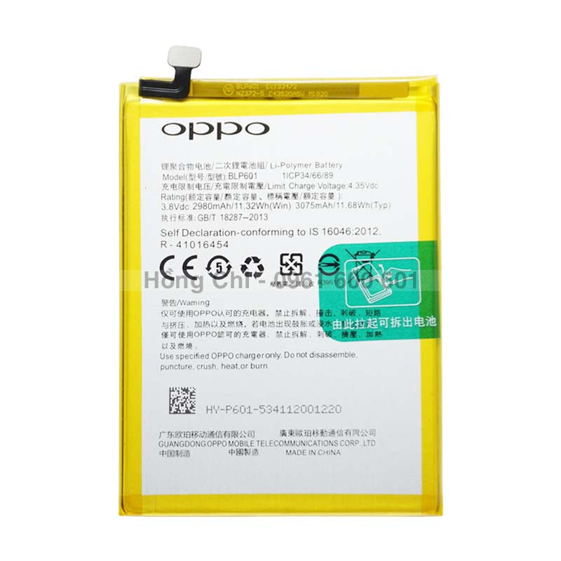 Pin thay thế cho Oppo F1s A1601  Zin