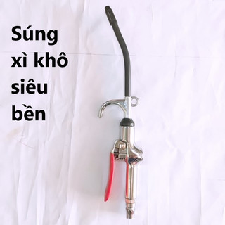 Súng xì khô, xịt bụi, xịt hơi thép dùng cho máy nén khí