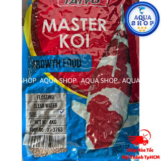 Thức Ăn Cho Cá Koi TAIYO MASTER KOI Túi 4KG (Trung, Lớn)