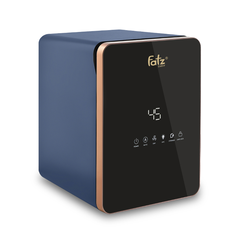 Máy Tiệt Trùng Sấy Khô Cao Cấp 18L UVC - KING 4 - FB4777ZD Có Khóa An Toàn Cho Bé Lamkids