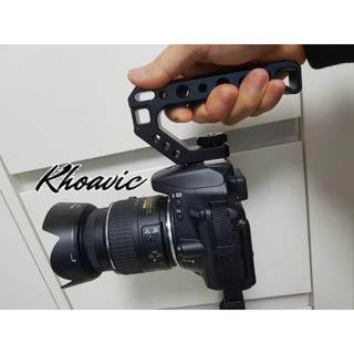 Top Handle Grip Cold Shoe Adapter Mount Cho Máy Ảnh