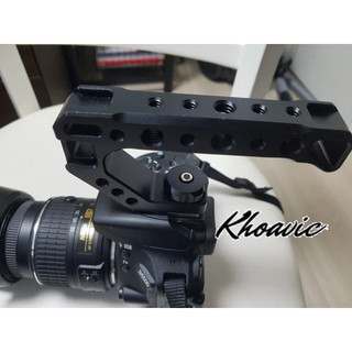 Top Handle Grip Cold Shoe Adapter Mount Cho Máy Ảnh