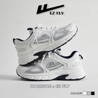 Giày thể thao nữ đế cao thời trang WARRIOR-05 chống trơn trượt , Giày sneaker nữ độn đế mã WAR05
