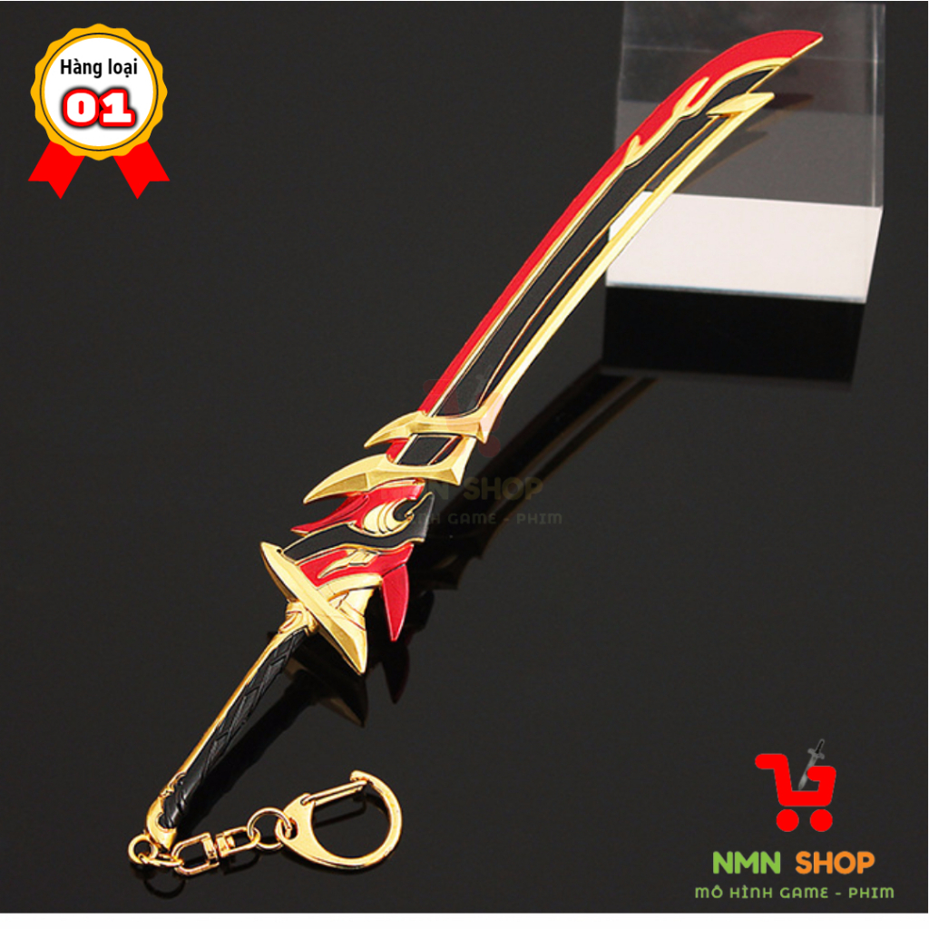 Mô hình game Genshin Impact - Xích Giác Phá Thạch Đ.ao 21cm
