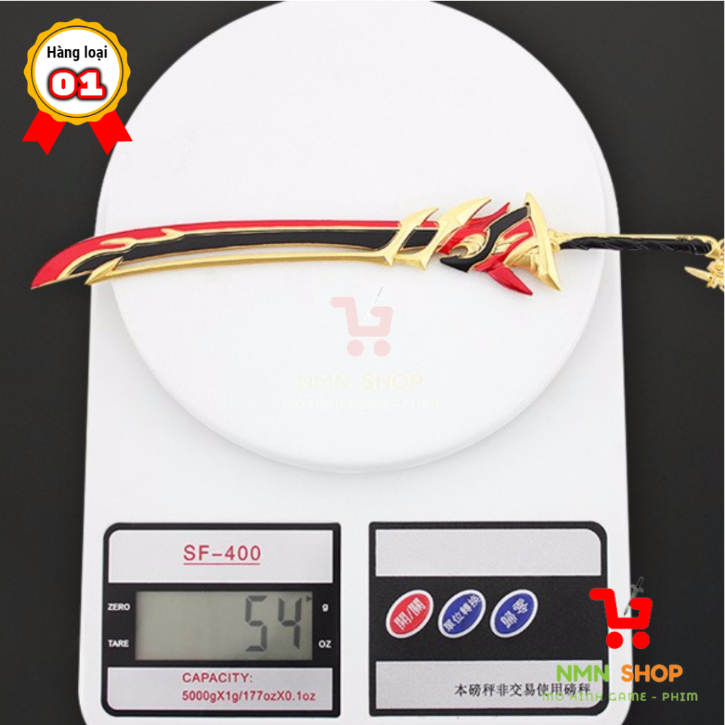 Mô hình game Genshin Impact - Xích Giác Phá Thạch Đ.ao 21cm