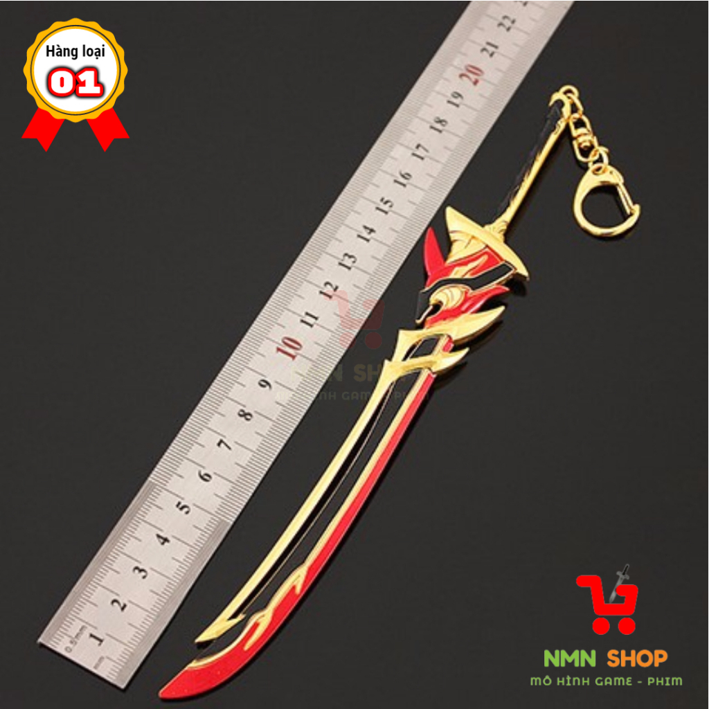 Mô hình game Genshin Impact - Xích Giác Phá Thạch Đ.ao 21cm