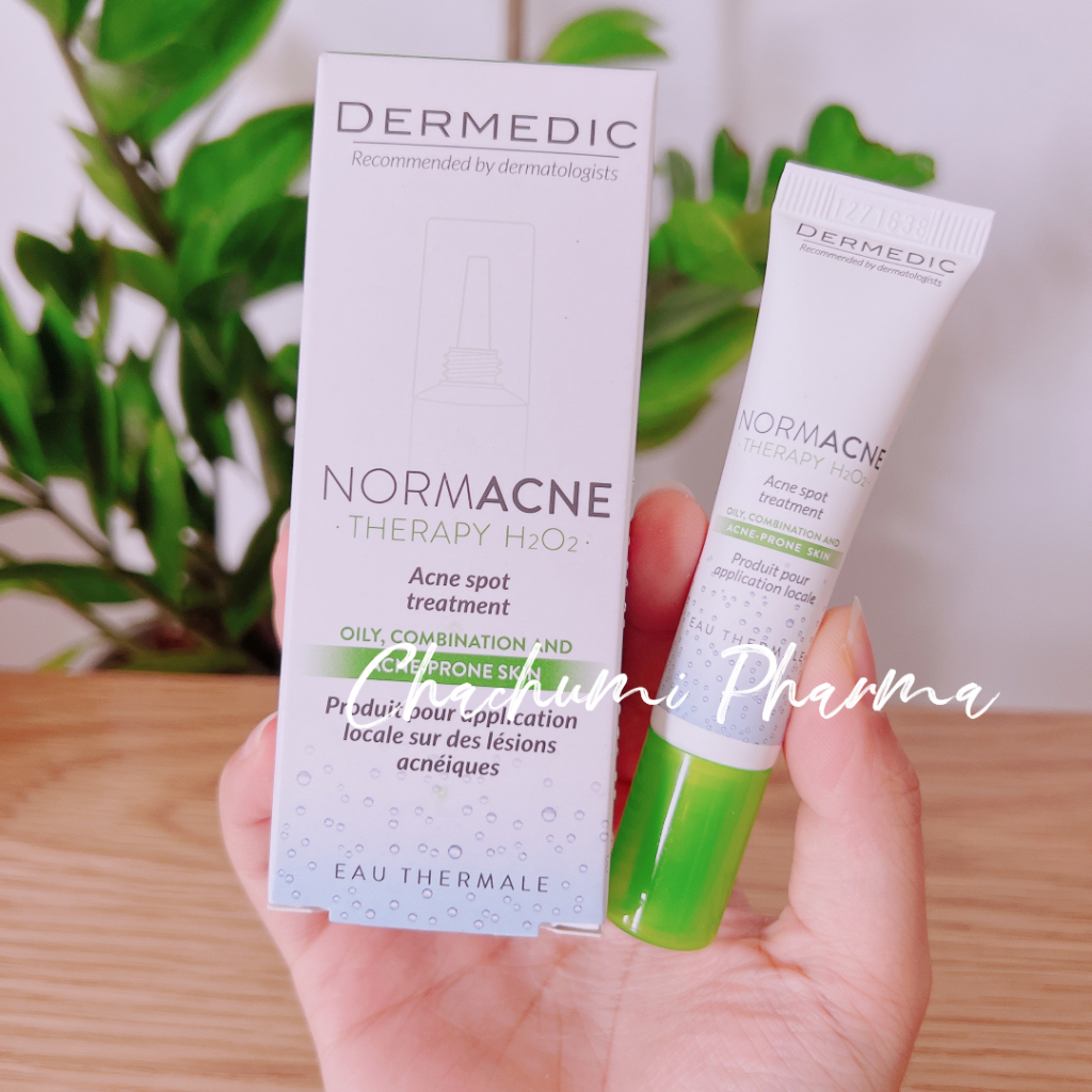 Chấm mụn viêm, sưng, đỏ Dmd Normacne Therapy H2O2 15g