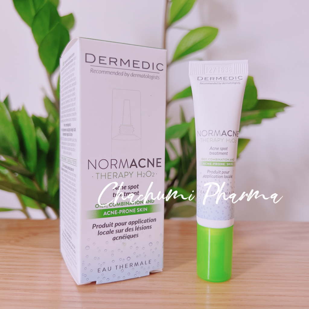 Chấm mụn viêm, sưng, đỏ Dmd Normacne Therapy H2O2 15g