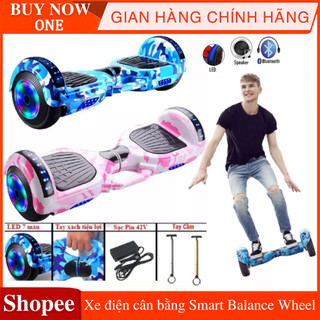 Xe điện cân bằng Smart Balance Wheel, xe cân bằng điện cho bé, kết nối bluetooth, pin 4400mah