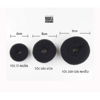 Độn Phồng Tóc Búi Tóc Chuyên Nghiệp ( Set 3 Cái )
