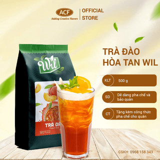 Trà đào hòa tan Wil 500g.