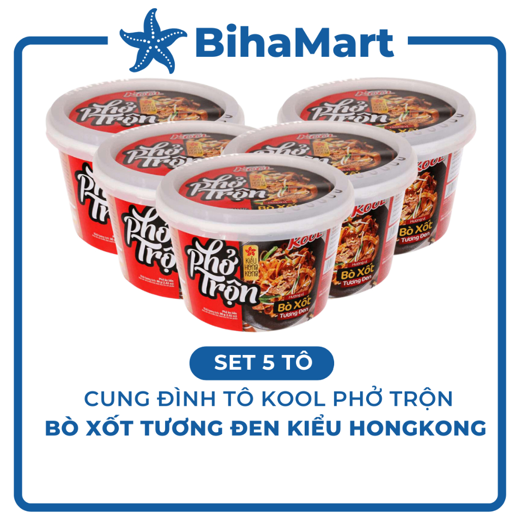 - AFOTECH - Phở trộn Cung Đình Kool tô bò tương đen kiểu Hồng Kông - Phở Cung Đình Kool tô trộn bò tương đen