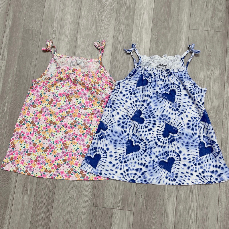 XD- Áo 2 dây nhiều mẫu size 12m-6X
