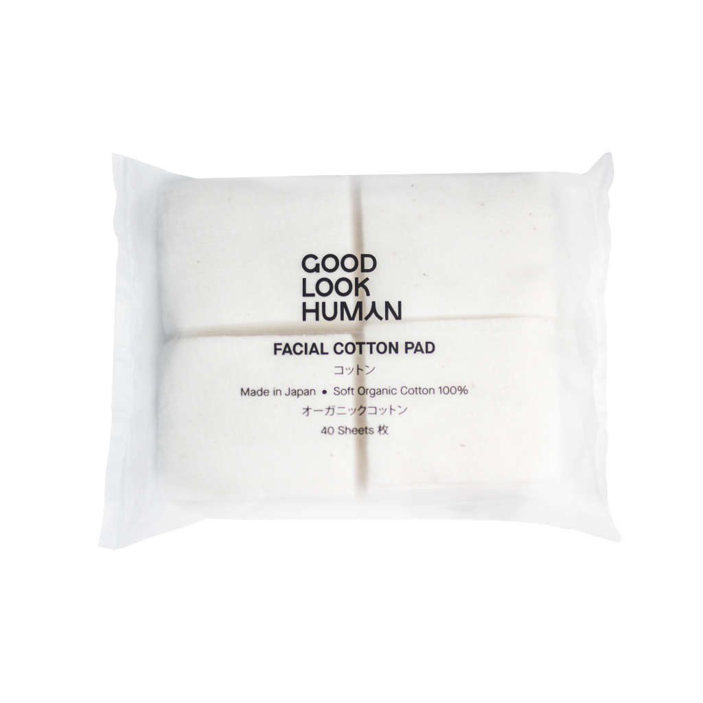 Good Look Human Bông tẩy trang Nhật Bản 100% cotton – 40 miếng