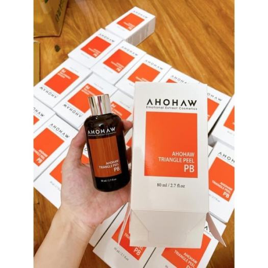 Peel da dầu, mụn Ahohaw Triangle Peel PB  chính hãng