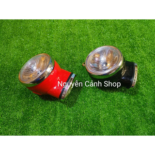 Đèn pha xe 67 cumbo 3 món đèn gáo đèn đồng hồ