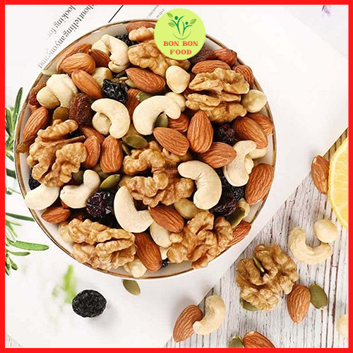 Hạt mix còn sống làm sữa,làm bánh  500Gr