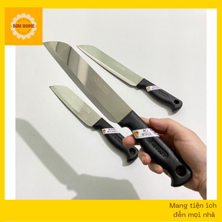 Dao thái cán đen chính hãng Kiwi Thái lan, dao thái gọt thực phẩm nhà bếp gia đình