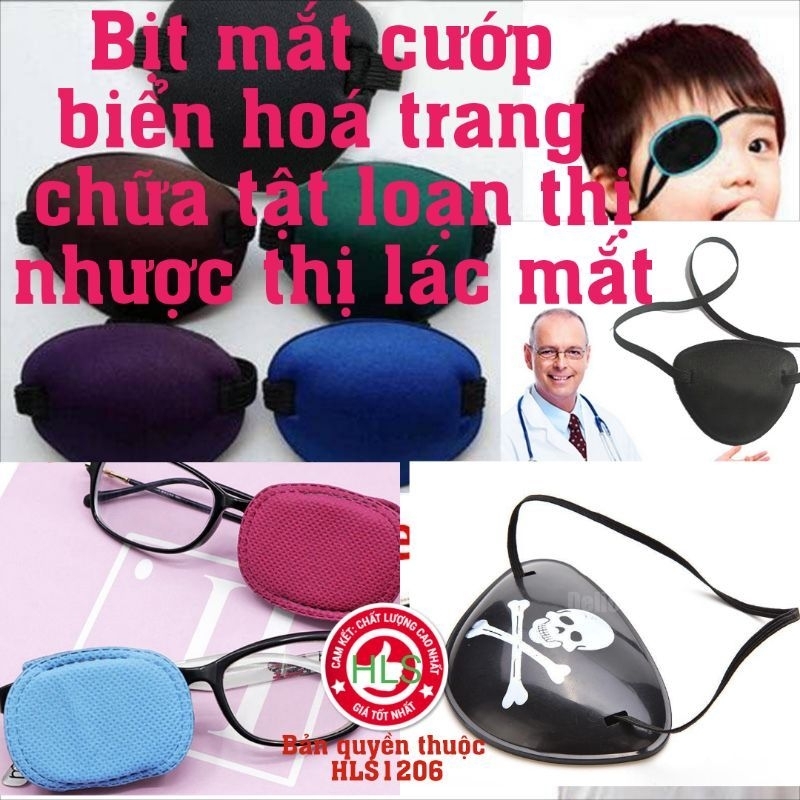 Miếng che mắt, bịt mắt tập nhược thị
