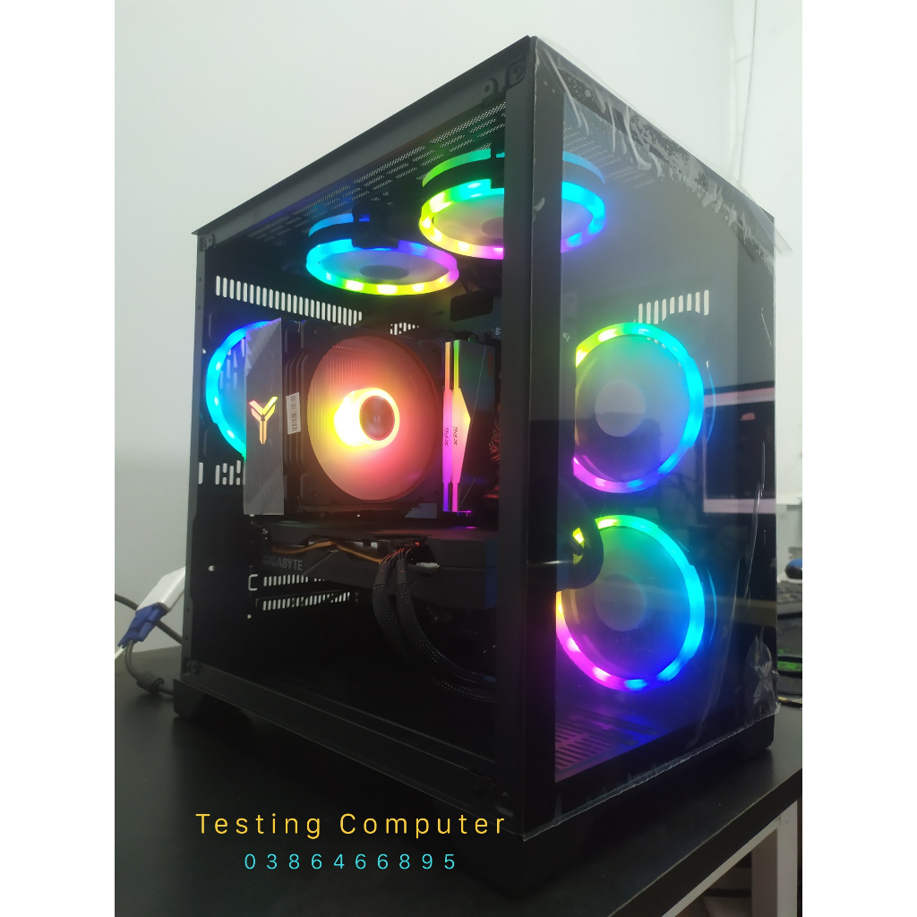 Bộ Pc H81,i5 4570,ram 8gb, ssd 120gb, vga 730 2gb. Cũ đẹp