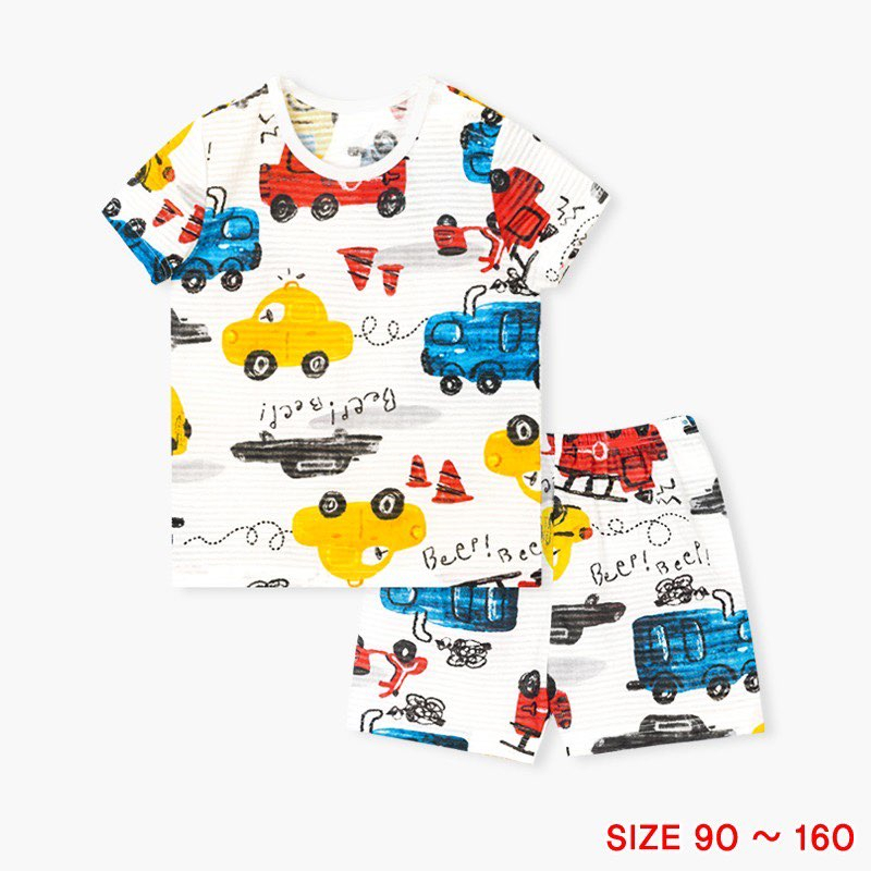 BỘ THUN COTTON GIẤY HÀN QUỐC BÉ TRAI BÉ GÁI