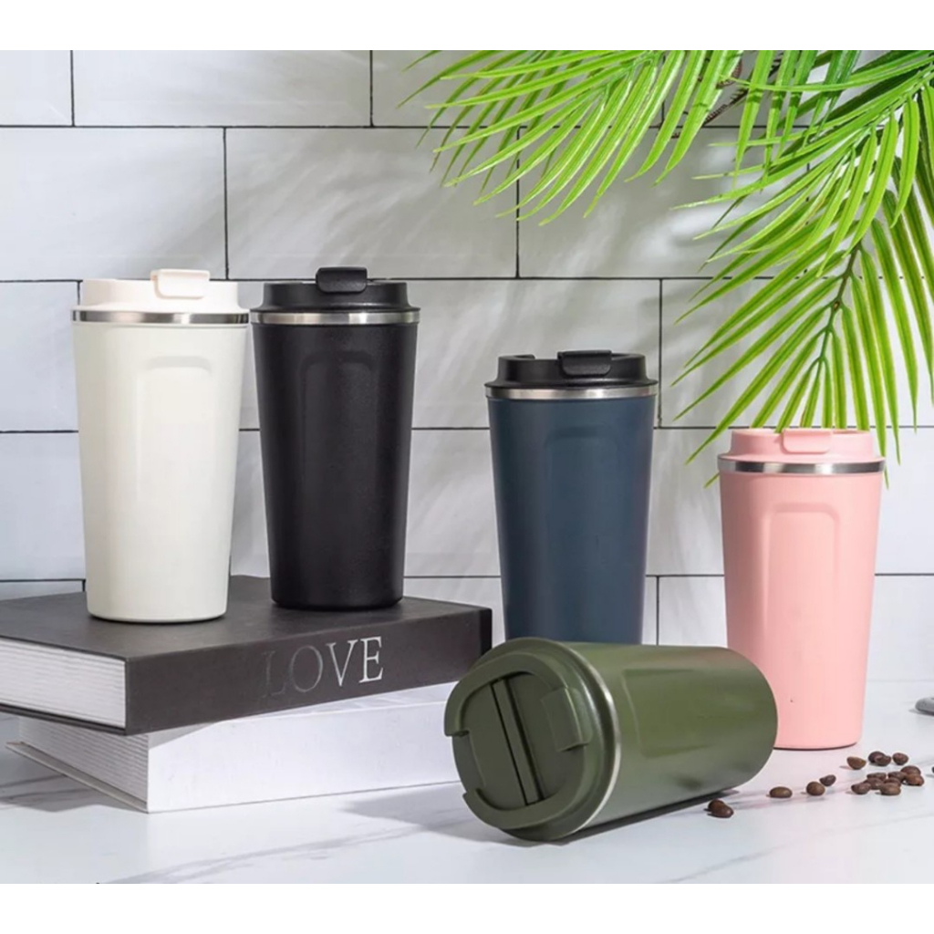 Cốc Giữ Nhiệt Coffee 510ml Inox 304 Loại Không Chữ