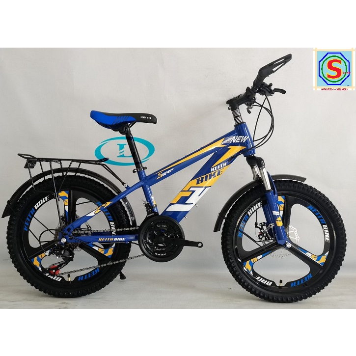 Xe Đạp Trẻ Em 20 Inch KEITH BIKE – Bánh Mâm có đề