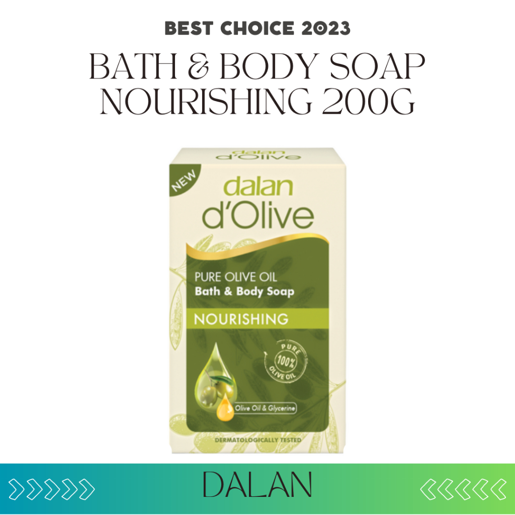 Xà phòng tắm gội Dalan Pure Olive Bath And Body Soap Nourishing 200g