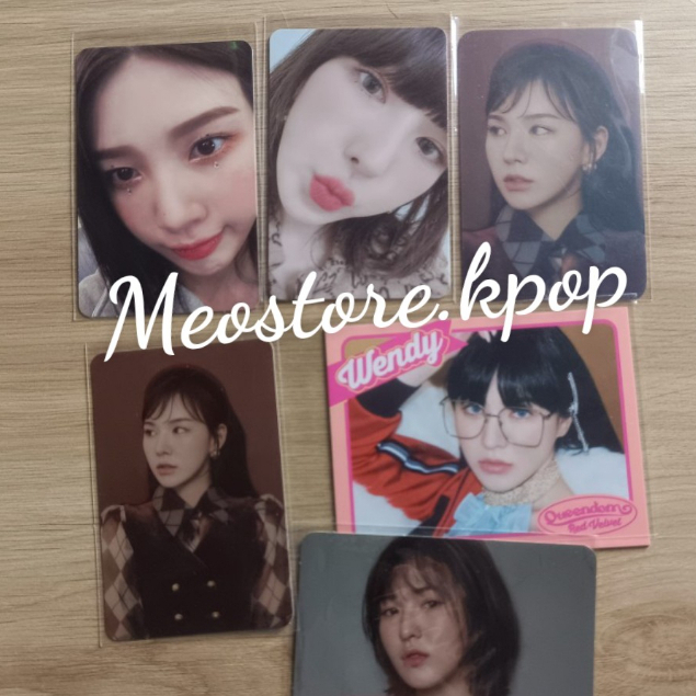 [Méo Store] Có sẵn Lẻ card album Red Velvet