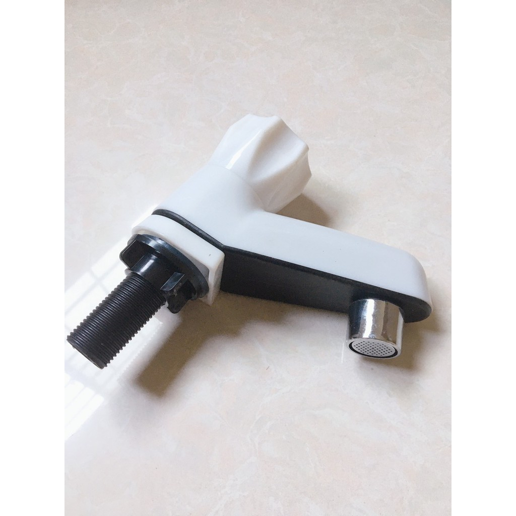 Vòi lavabo nước rửa mặt lạnh giá rẻ Vòi chậu rửa mặt lavabo nhựa lạnh đơn một đường nước