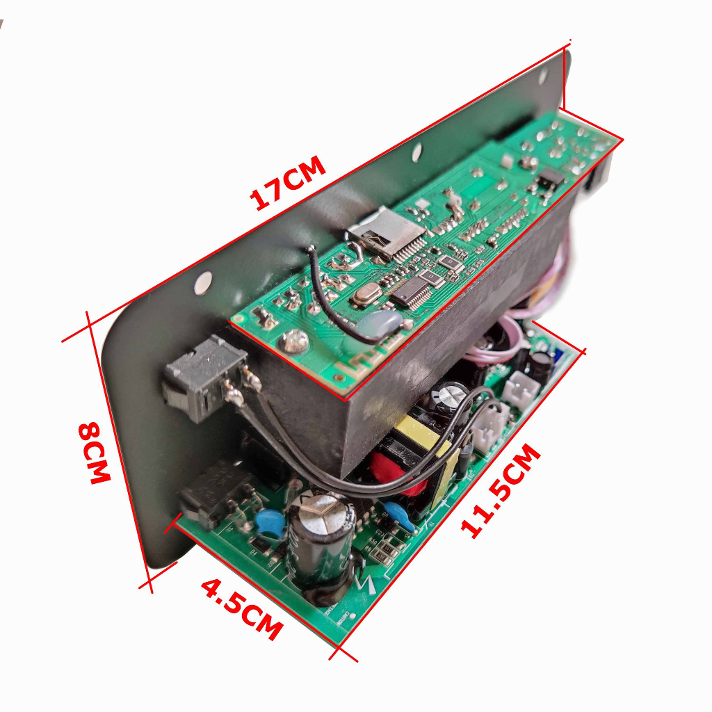 Dàn karaoke gia đình, âm thanh xe hơi loa siêu trầm bo mạch khuếch đại công suất bluetooth bo mạch khuếch đại công suất