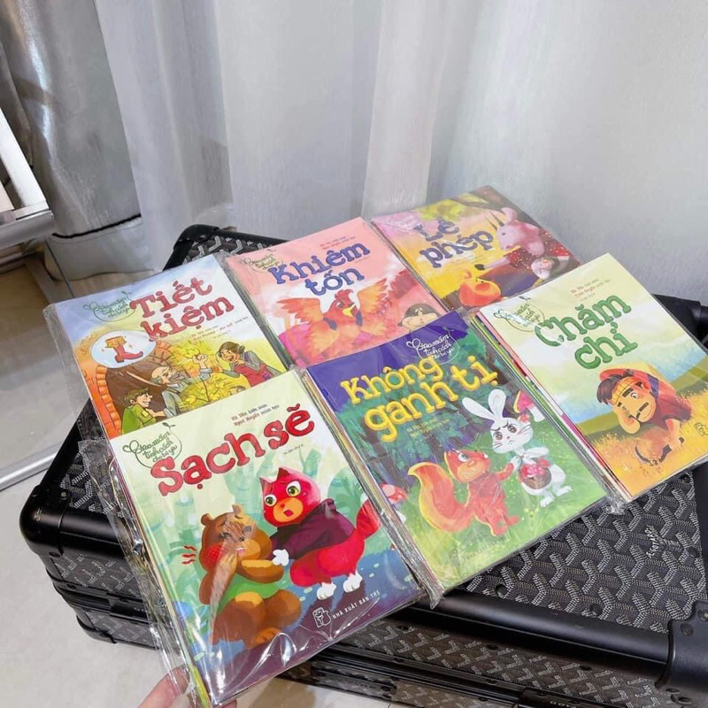 Combo 9 Cuốn Gieo Mầm Tính Cách Cho Bé Yêu, Hình Ảnh Sinh Động Giúp Em Thích Thú