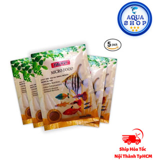 Cám TAIYO MICRO FOOD Gói 20GRAM - Thức Ăn Cao Cấp Cho Cá Miệng Nhỏ