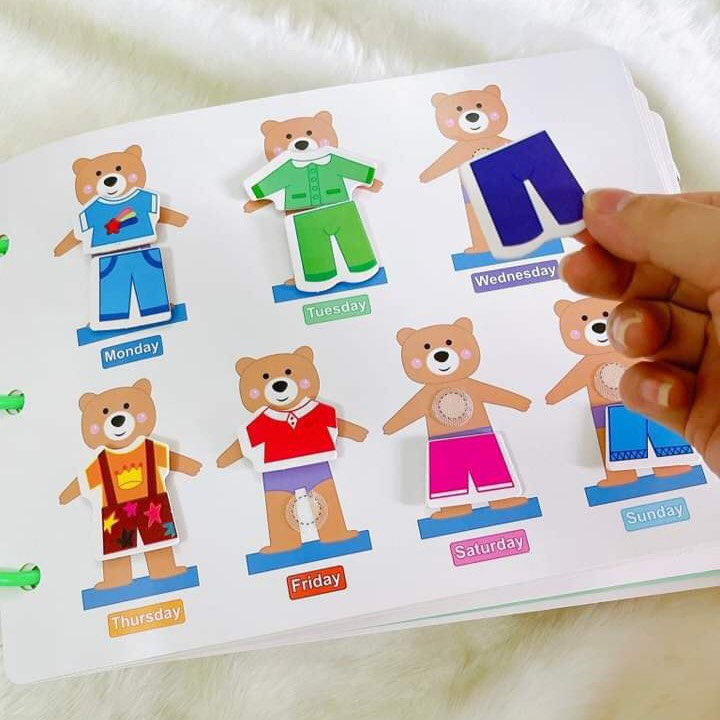 Học Liệu Bóc Dán Montessori Thông Minh 17 Chủ Đề -  Đồ Chơi Giáo Dục Sớm Cho Bé